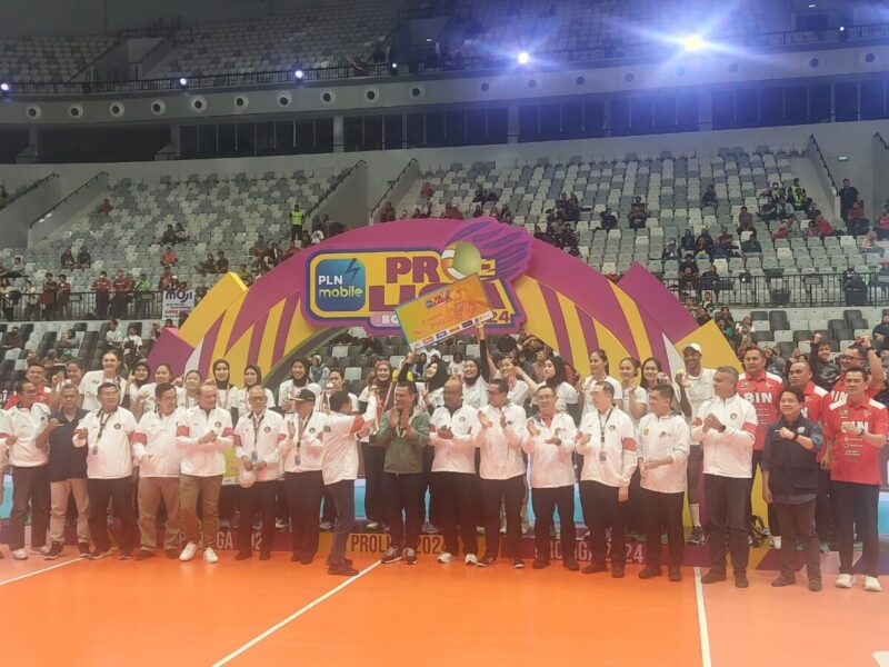 Dramatis! Tim Bola Voli Putri Jakarta BIN Sukses Juarai Proliga 2024
