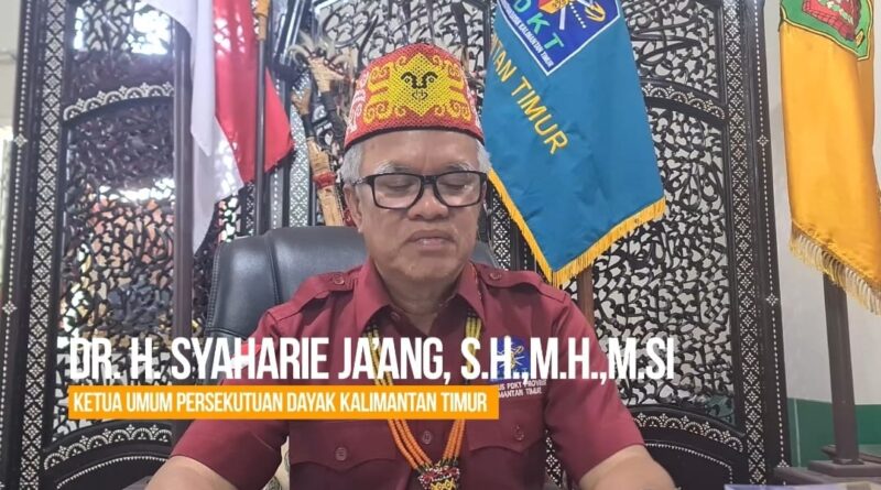 Ketua Umum Persekutuan Dayak Kalimantan Timur: IKN Nusantara Tanda Kepemimpinan Visioner Presiden Jokowi