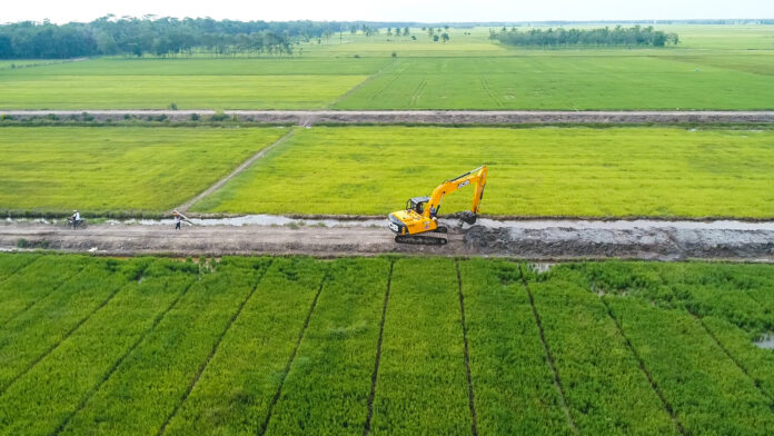 Program Cetak Sawah Bantu Langkah Optimalisasi Lahan untuk Tingkatkan Produksi Pangan