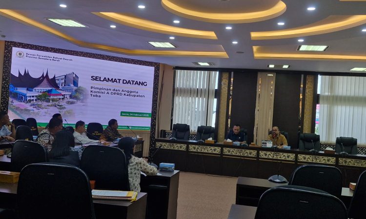 DPRD Kabupaten Toba Laksanakan Kunjungan ke DPRD Sumbar Guna Konsultasi Terkait Efisiensi Belanja APBN dan APBD