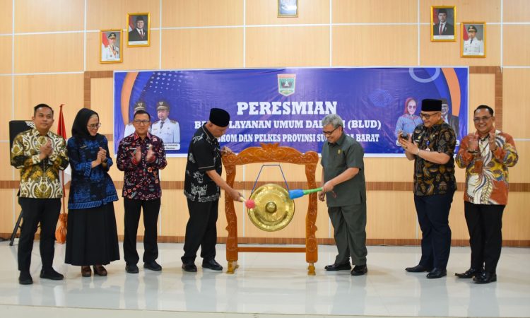 Resmikan Alih Status UPTD BKOM dan Pelkes Menjadi BLUD Prov Sumbar, Muhidi Sampaikan Pesan Ini