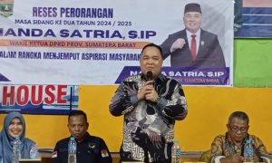 Wakil Ketua DPRD Sumbar Nanda Satria Gelar Reses Terima Keluhan Masyarakat Mengenai Kesehatan dan Sekolah Gratis