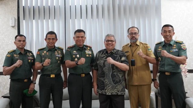 Muhidi Terima Kunjungan Danrem 032/Wbr, Guna Perkuat Sinergitas dan Silaturahmi