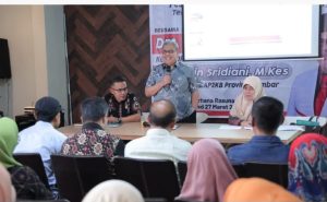 Ketua DPRD Sumbar Sosper Perda Nomor 17 Tahun 2018 di Kecamatan Padang Timur, Kota Padang