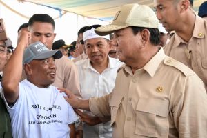 Hadiri Panen Raya, Presiden Prabowo Optimis Indonesia Menuju Swasembada Pangan