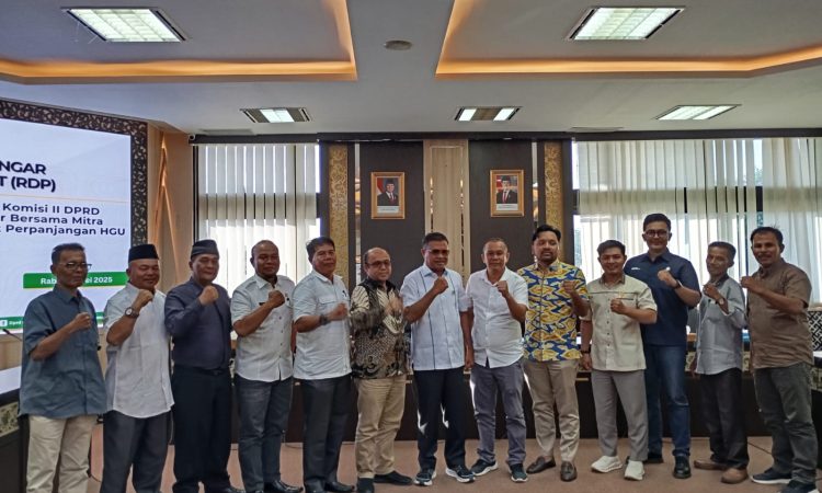 Komisi I dan II DPRD Sumbar Laksanakan RDP Bahas Konflik Agraria dengan Masyarakat