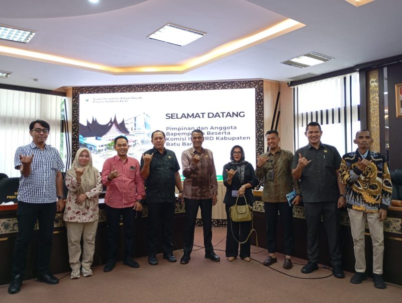 Bapemperda dan Komisi IV DPRD Kabupaten Batu Bara Laksanakan Kunjungan ke DPRD Sumbar