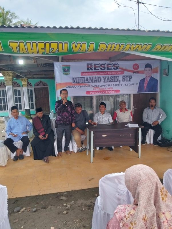 Muhammad Yasin Serap Aspirasi Warga Punggung Kasiak, Soroti Infrastruktur dan Kesejahteraan Petani