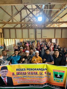 Irsyad Syafar Serap Aspirasi Pendidikan dan Sosial Masyarakat Simalanggang