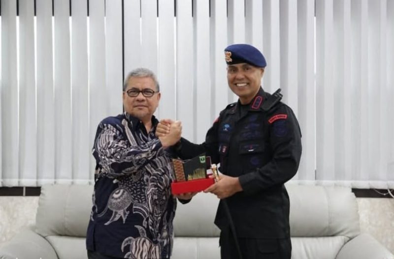 Ketua DPRD Sumbar dan Dansat Brimob Bahas Sinergi Keamanan untuk Pembangunan Daerah